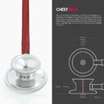 ساختار چست پیس گوشی پزشکی mdf 747xp | فروشگاه گوشی زشکی